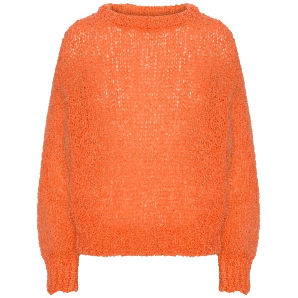 Leonnie Alpaca Pullover - Burnt Orange sold by American Dream