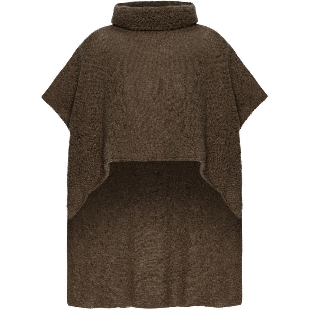 Bella Poncho - Dark Brown sold by American Dream