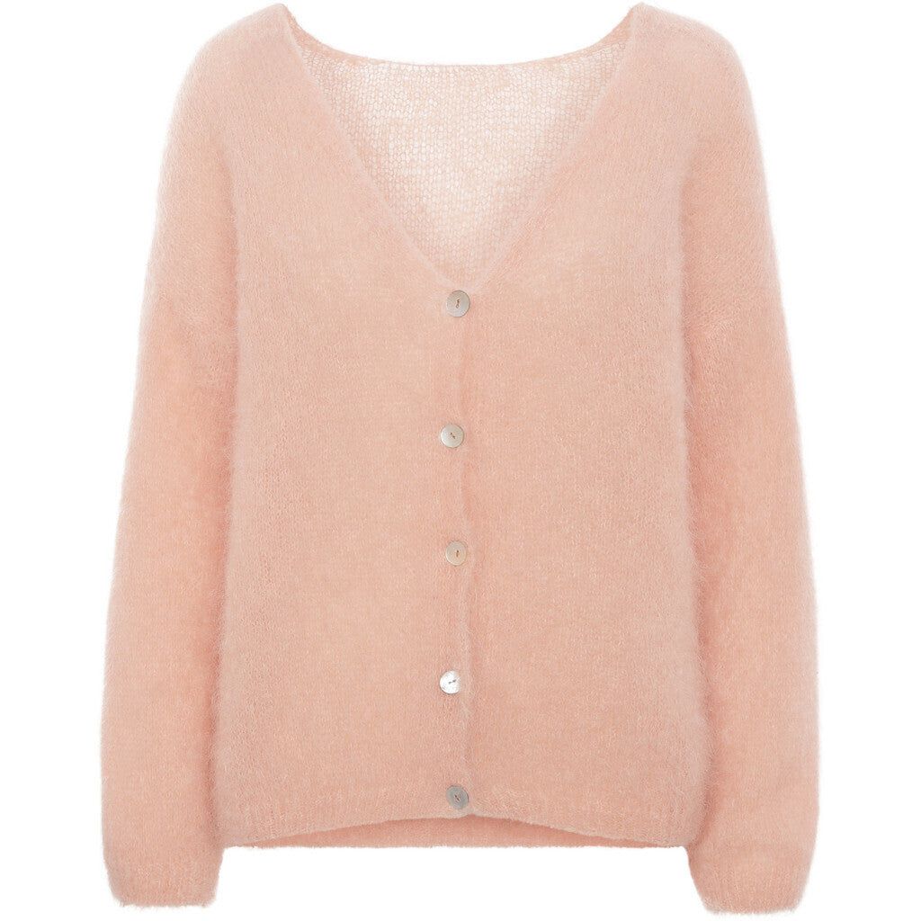 Cornelia LS Cardigan - Peach sold by American Dream