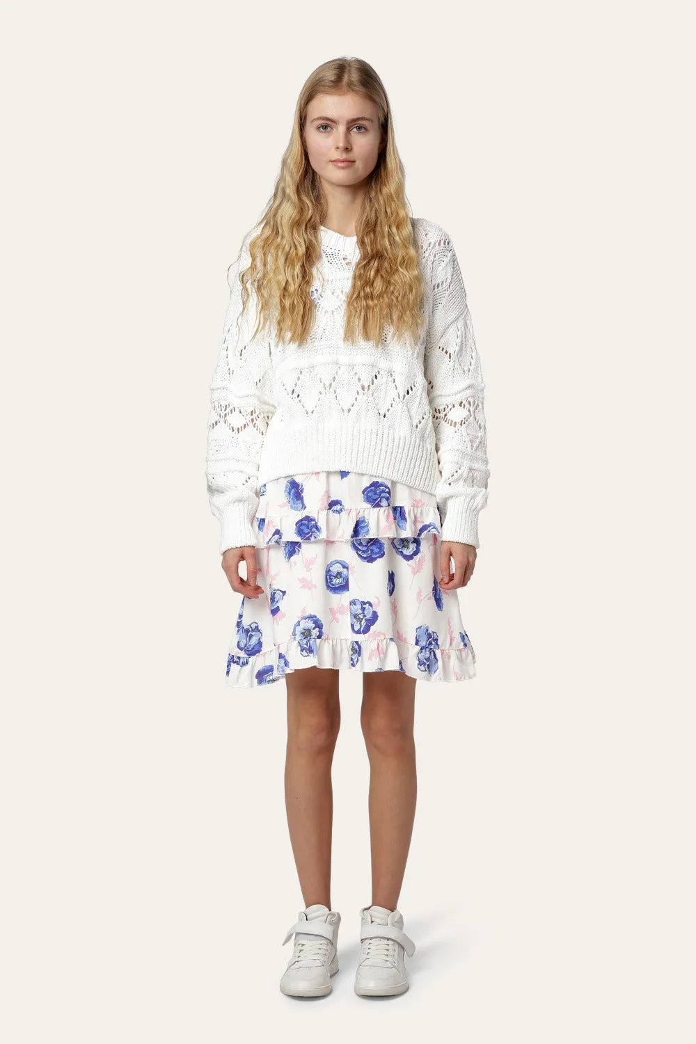 Cassie Cotton Pullover White sold by Americandreams product image thumbnail 2