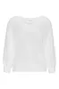 Milana LS Light Cotton Knit White sold by Americandreams