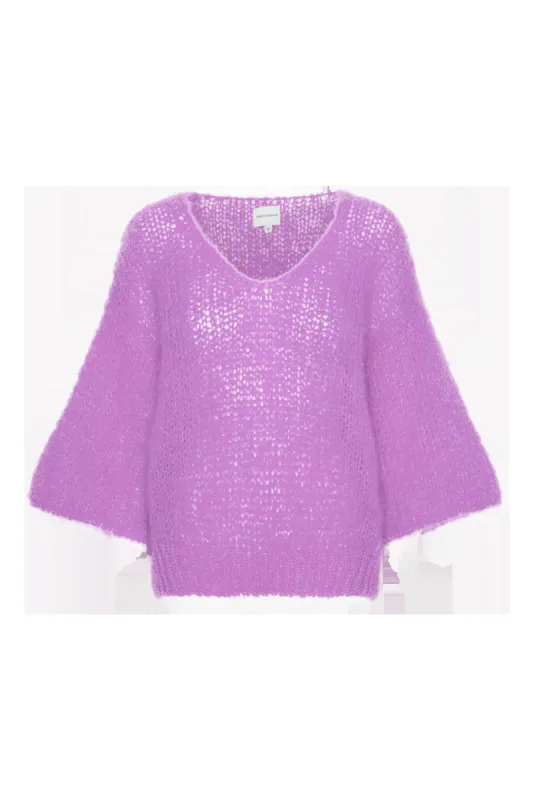 Miranda Shortsleeve Pullover Pearly Purple sold by American Dream