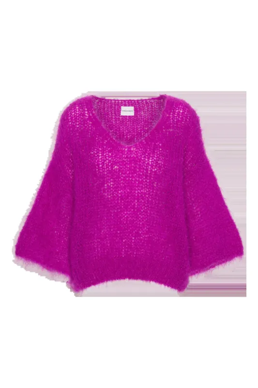 Miranda Shortsleeve Pullover Fuchsia sold by American Dream
