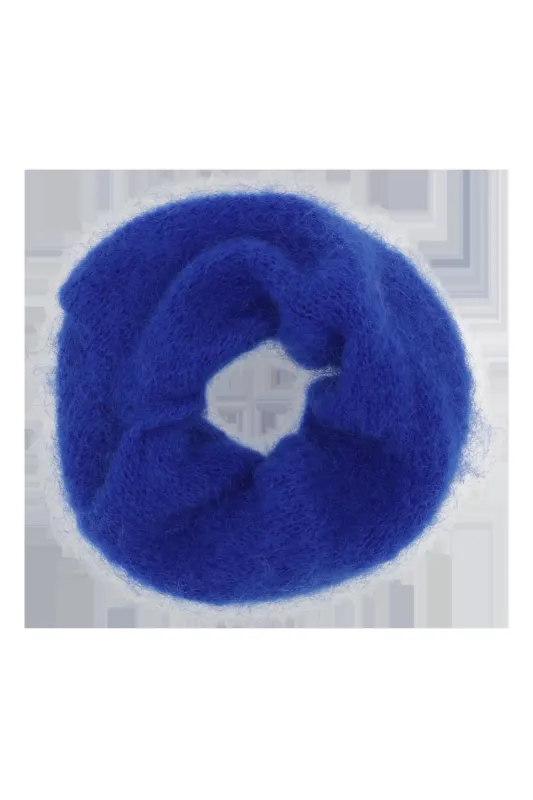 Tullah Knit Scrunchie Electric Blue - Sample sold by American Dream