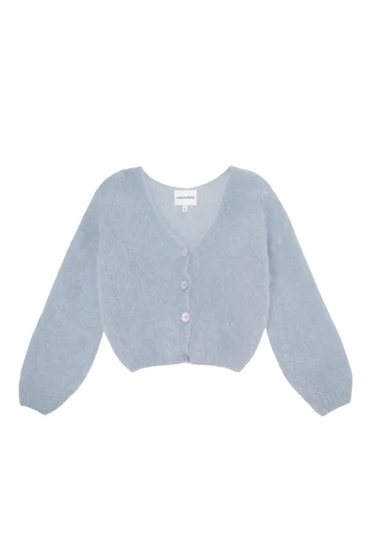 Cornelia Cardigan Kids Light Blue made by Americandreams