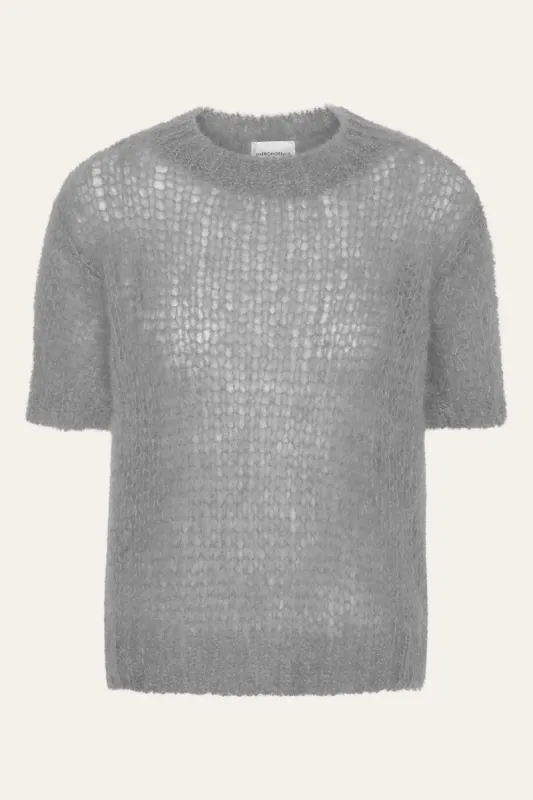 Lucy Short Sleeve Pullover Grey - Sample made by Americandreams