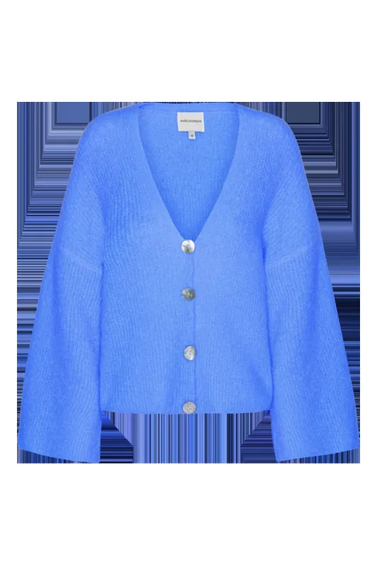 Sandra Oversized Cardigan Sky Blue - Sample made by Americandreams