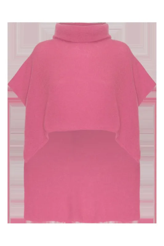 Bella Poncho Pink made by Americandreams