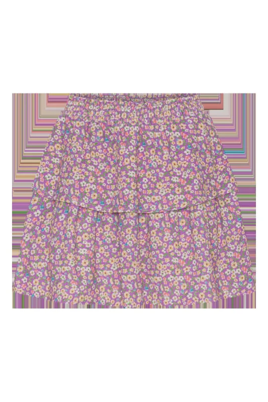 Sally Cotton Short Skirt Light Pink Flower sold by American Dream