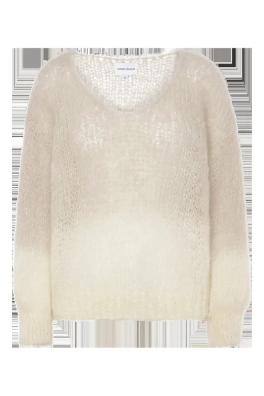 Milana Knit 2-Colored Beige/White sold by American Dream