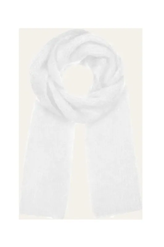 Lisa Mohair Scarf White sold by American Dream