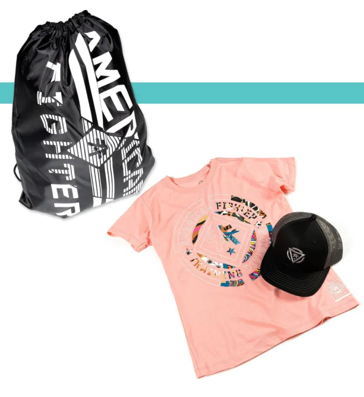 Women's Bundle Pack - 1 Tee + 1 Hat sold by American Fighter