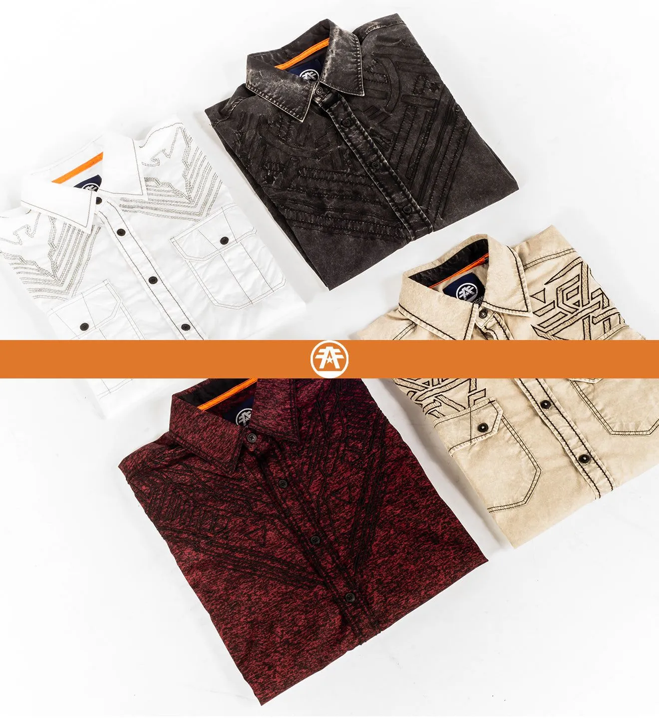 Men's Mystery Button Down sold by American Fighter