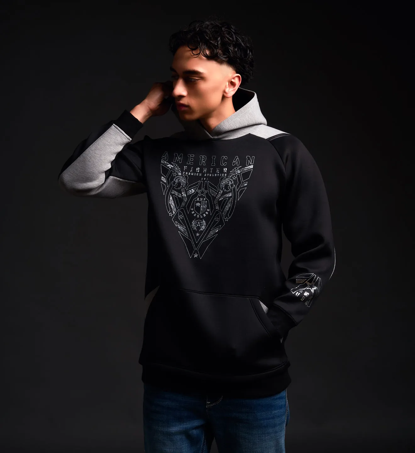 Coffman Pullover Hood sold by American Fighter product image thumbnail 4