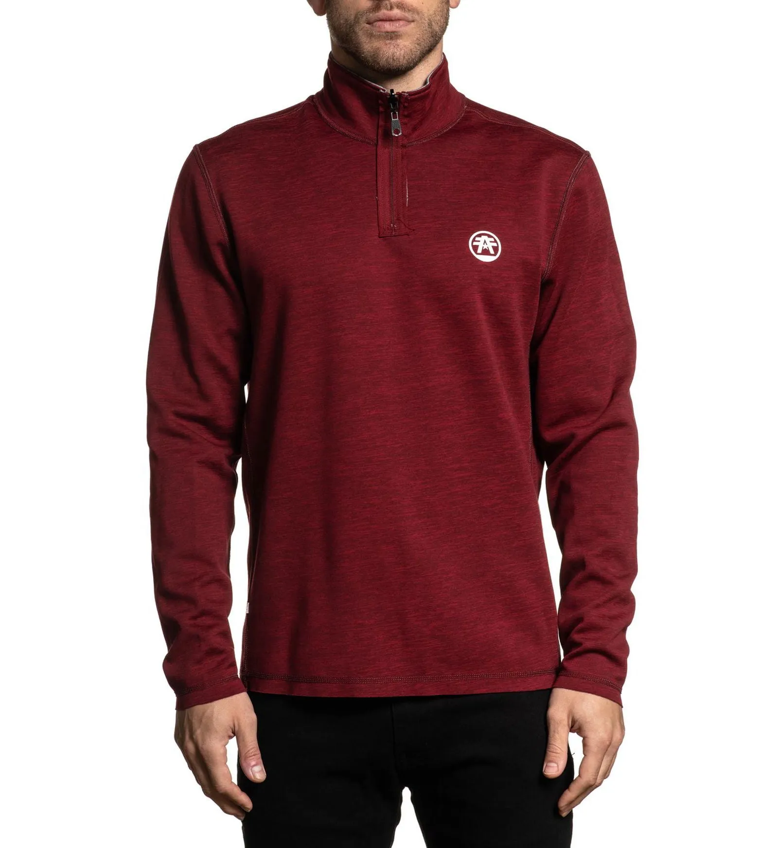 Palmdale Rev. Zip Mock Neck sold by American Fighter product image thumbnail 2