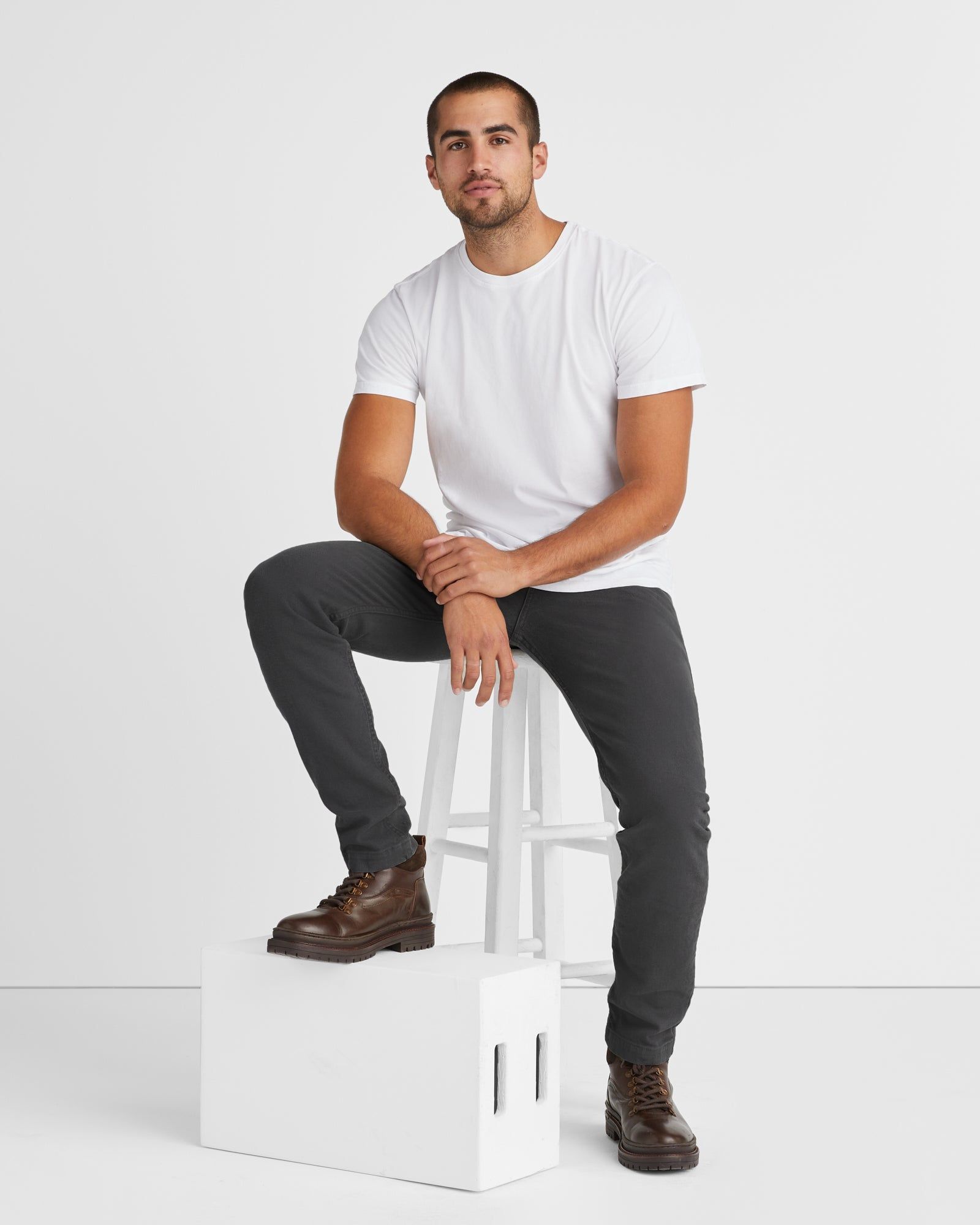 Roughneck Pant Slim - Cast Iron sold by American Giant product image thumbnail 5