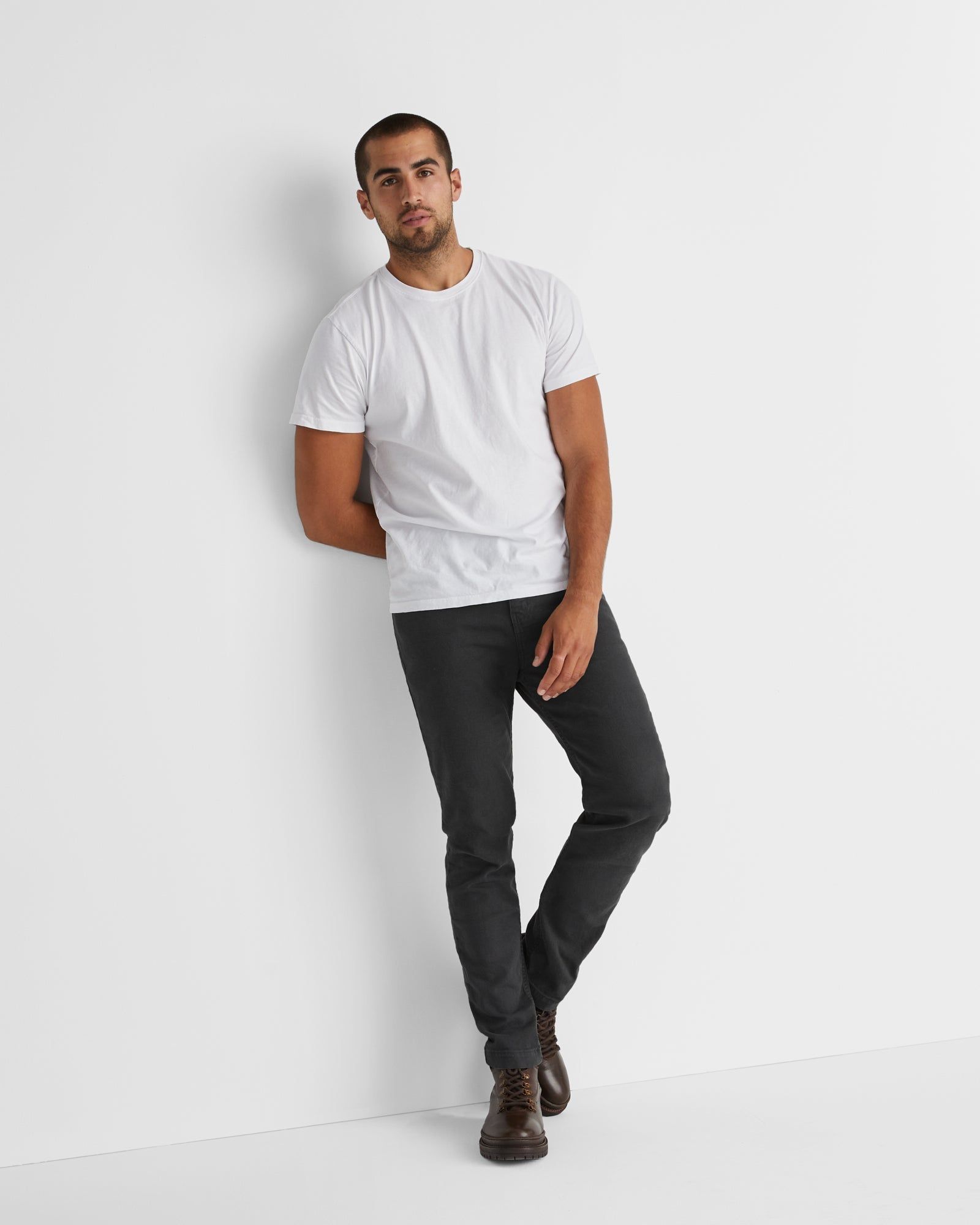 Roughneck Pant Slim - Cast Iron sold by American Giant