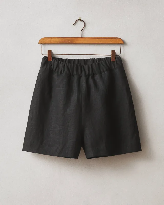 Women's Linen Short - Meteorite sold by American Giant