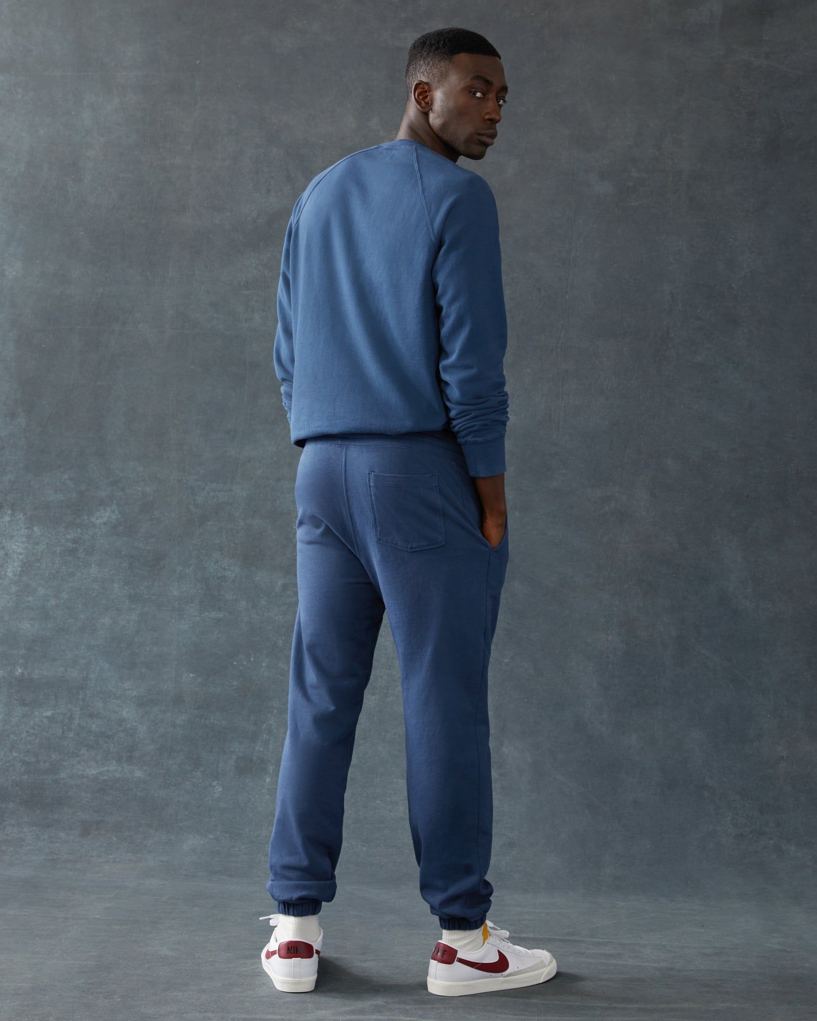 Carolina Midweight Crew - Varsity Blue sold by American Giant product image thumbnail 2