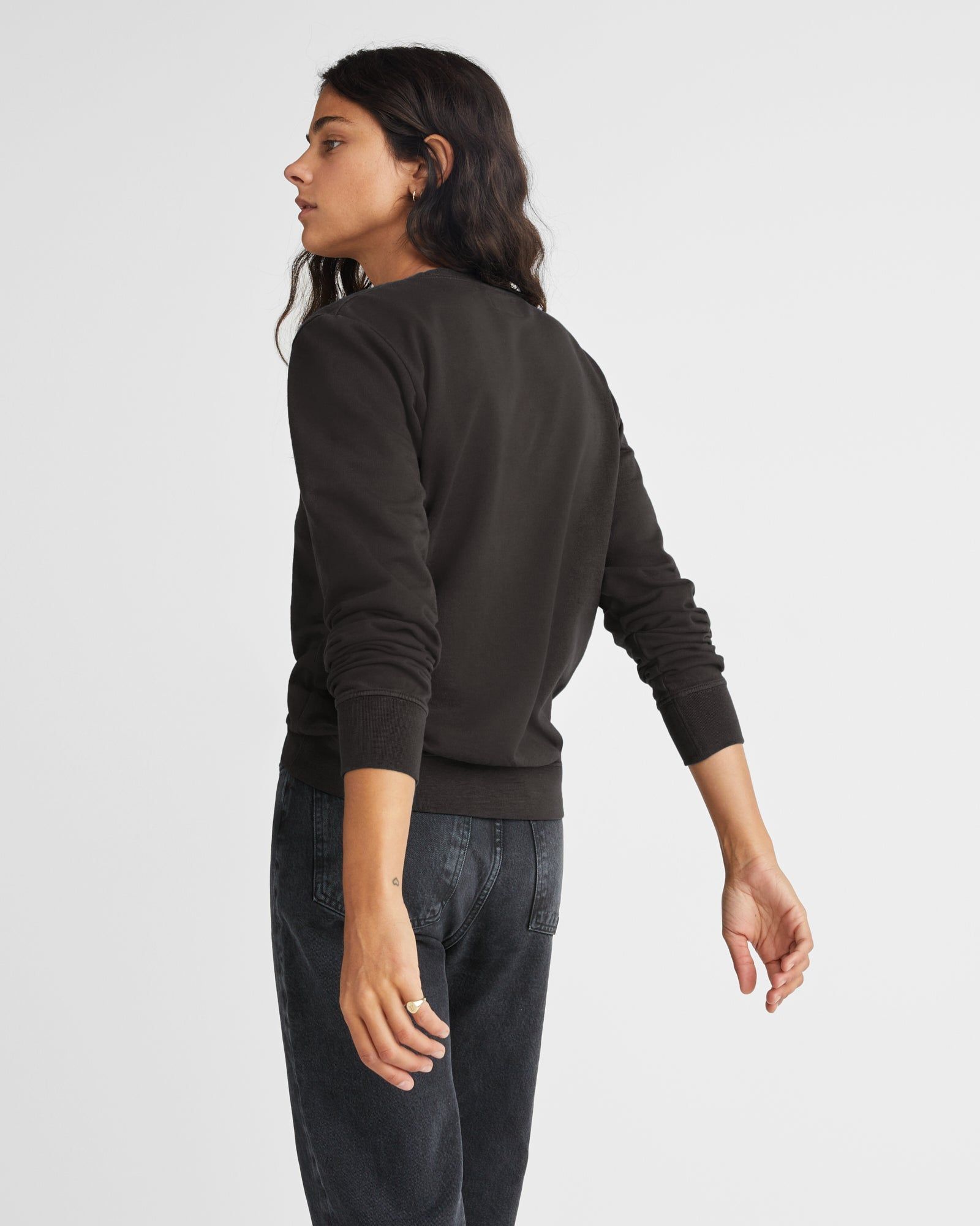 French Terry Crew Sweatshirt - Chalkboard sold by American Giant product image thumbnail 2