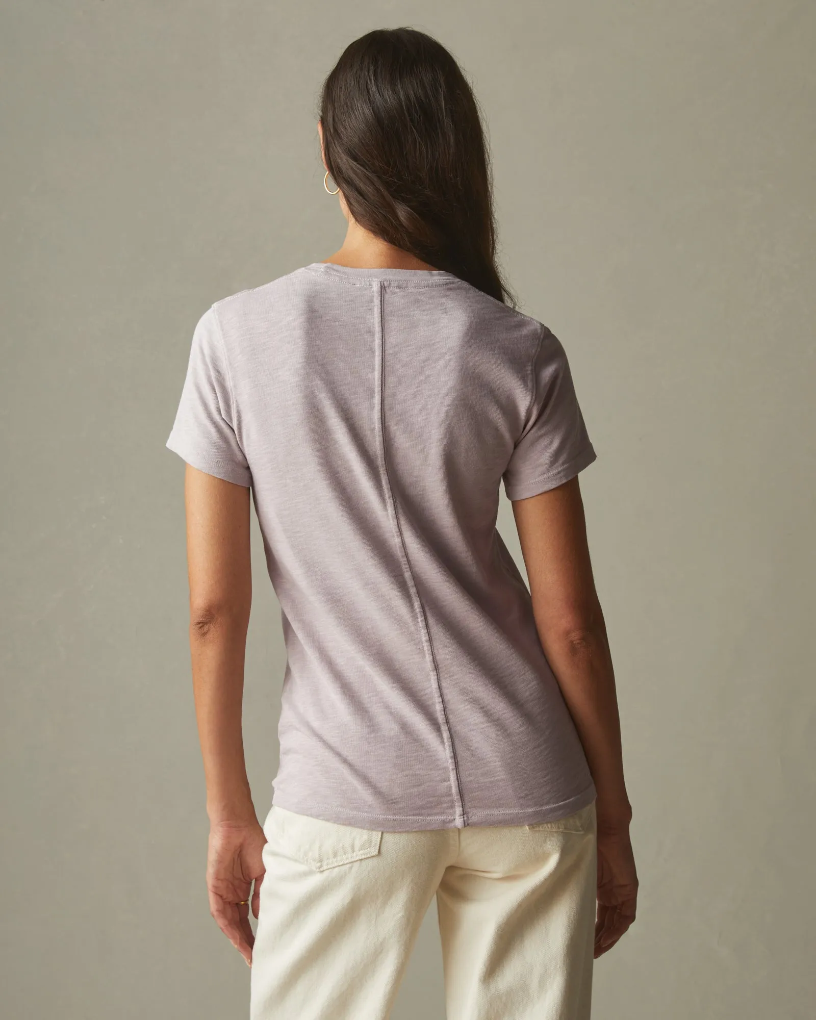 Premium Slub Crew Tee - Cloud Grey sold by American Giant product image thumbnail 2