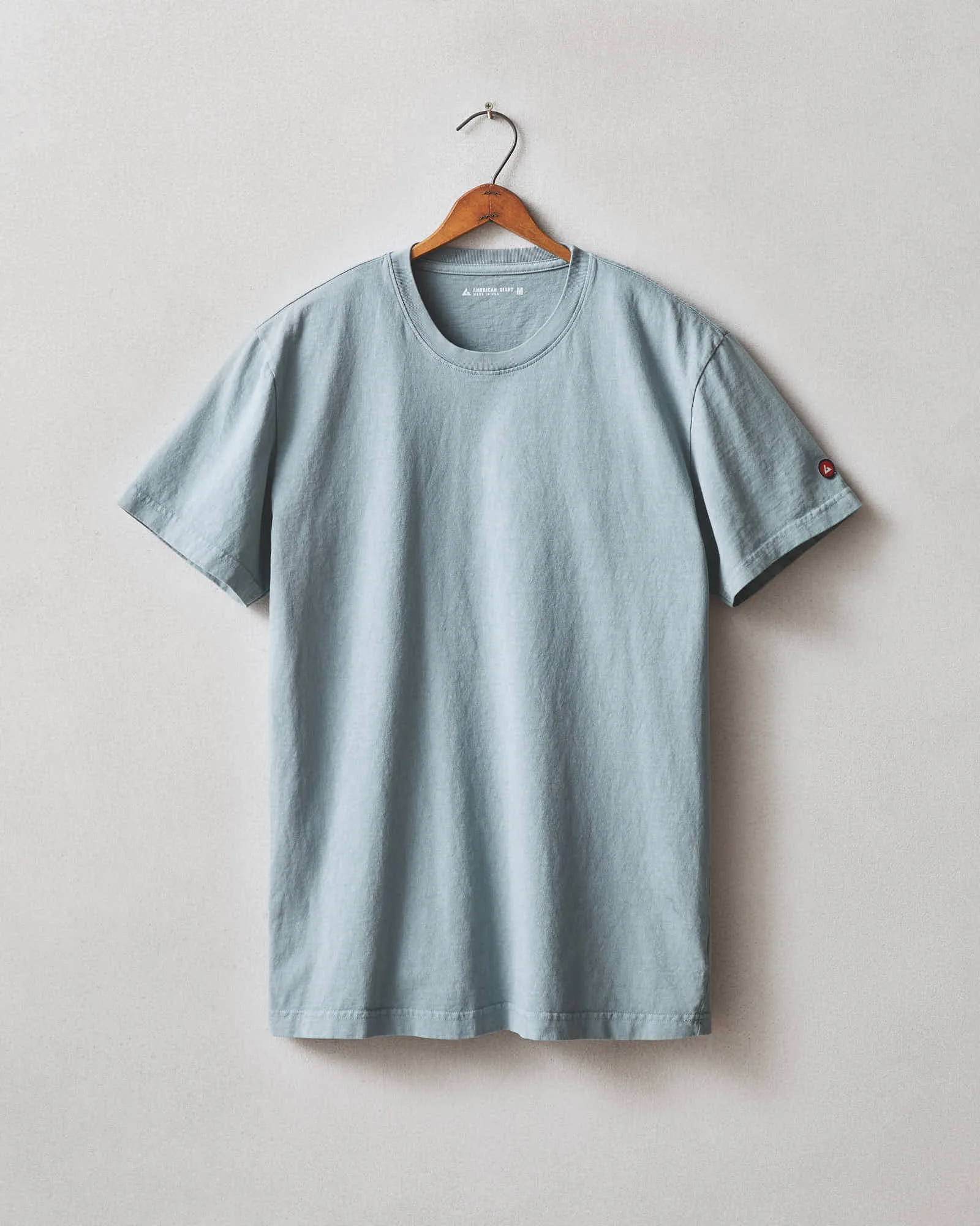 Men's Vintage Crew Tee - Washed Trooper sold by American Giant