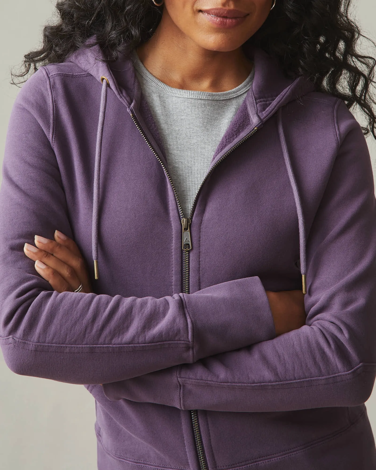 Classic Full Zip - Vintage Violet sold by American Giant product image thumbnail 4