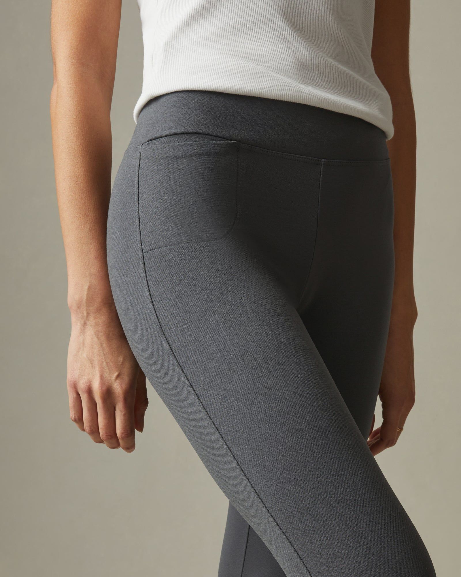 Ponte Slim Pant - Iron sold by American Giant product image thumbnail 4