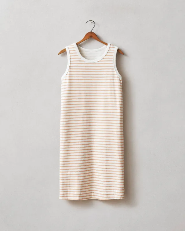 Women's Tank Dress - Cork Stripe sold by American Giant