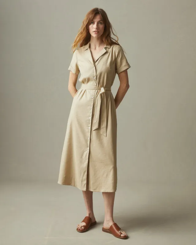Women's Utility Dress - Fields Of Rye sold by American Giant