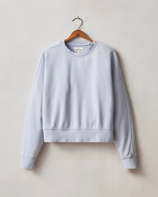 Mothers Day Premium Midweight Oversized Crew - Desert Bloom sold by American Giant