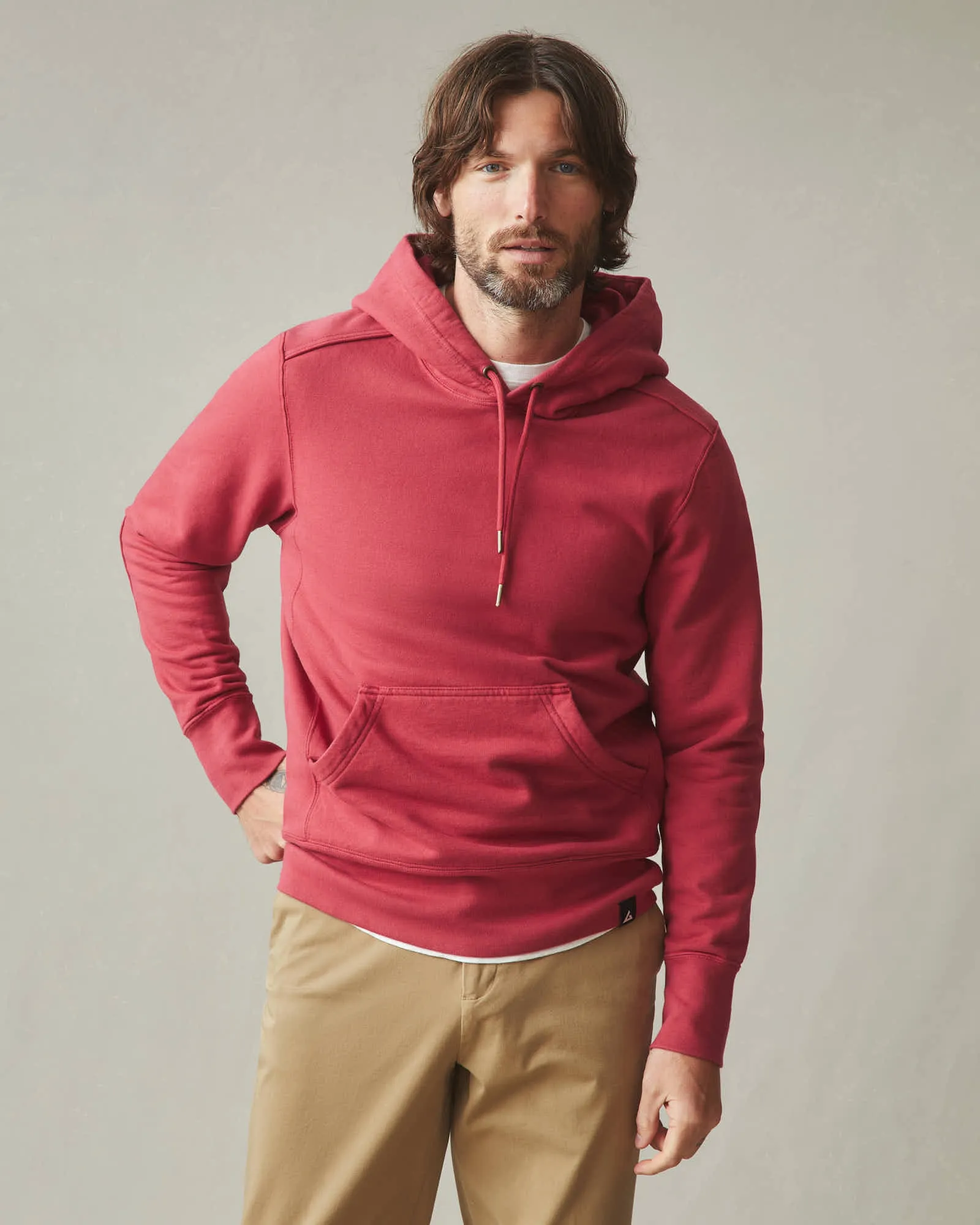 Men's Classic Pullover - Poppy sold by American Giant product image thumbnail 2