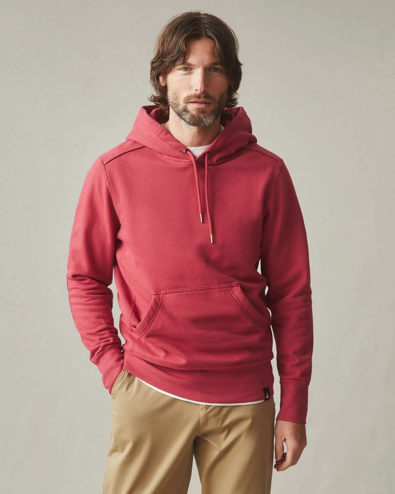 Men's Classic Pullover - Poppy sold by American Giant product image thumbnail 3