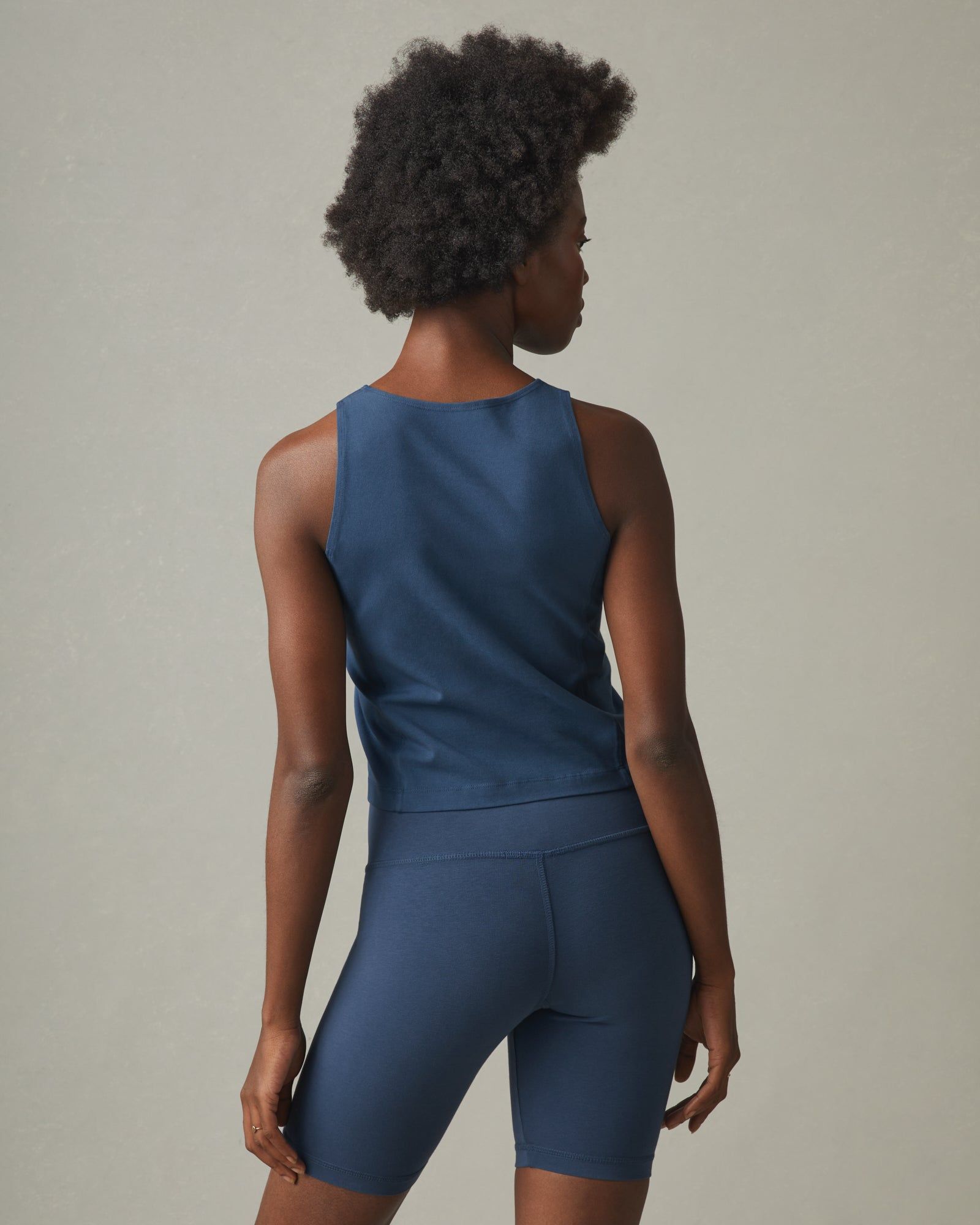 Cotton Stretch Tank - Nautical Blue sold by American Giant product image thumbnail 3