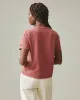 Women's Vintage Crew Tee - Washed Red Terra sold by American Giant