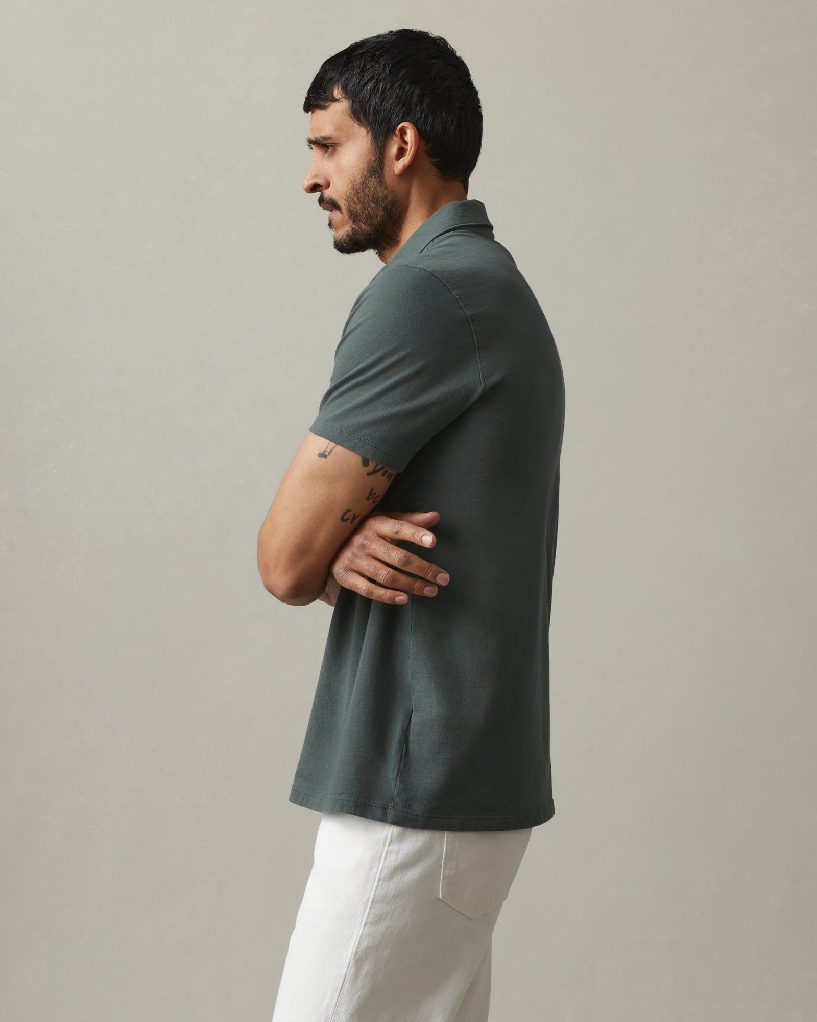 Classic Cotton Polo - Balsam sold by American Giant product image thumbnail 2