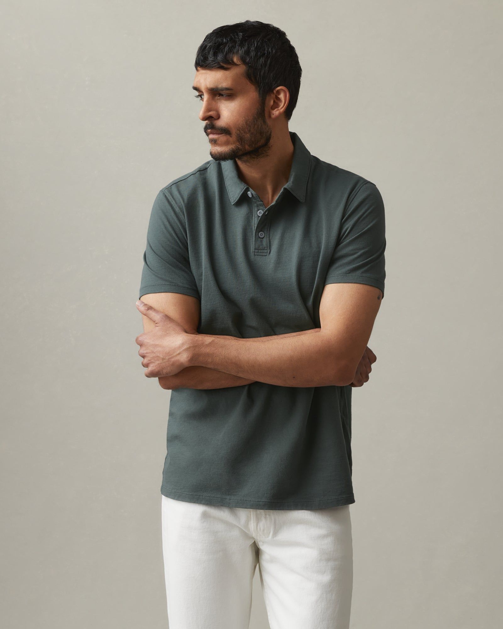 Classic Cotton Polo - Balsam sold by American Giant