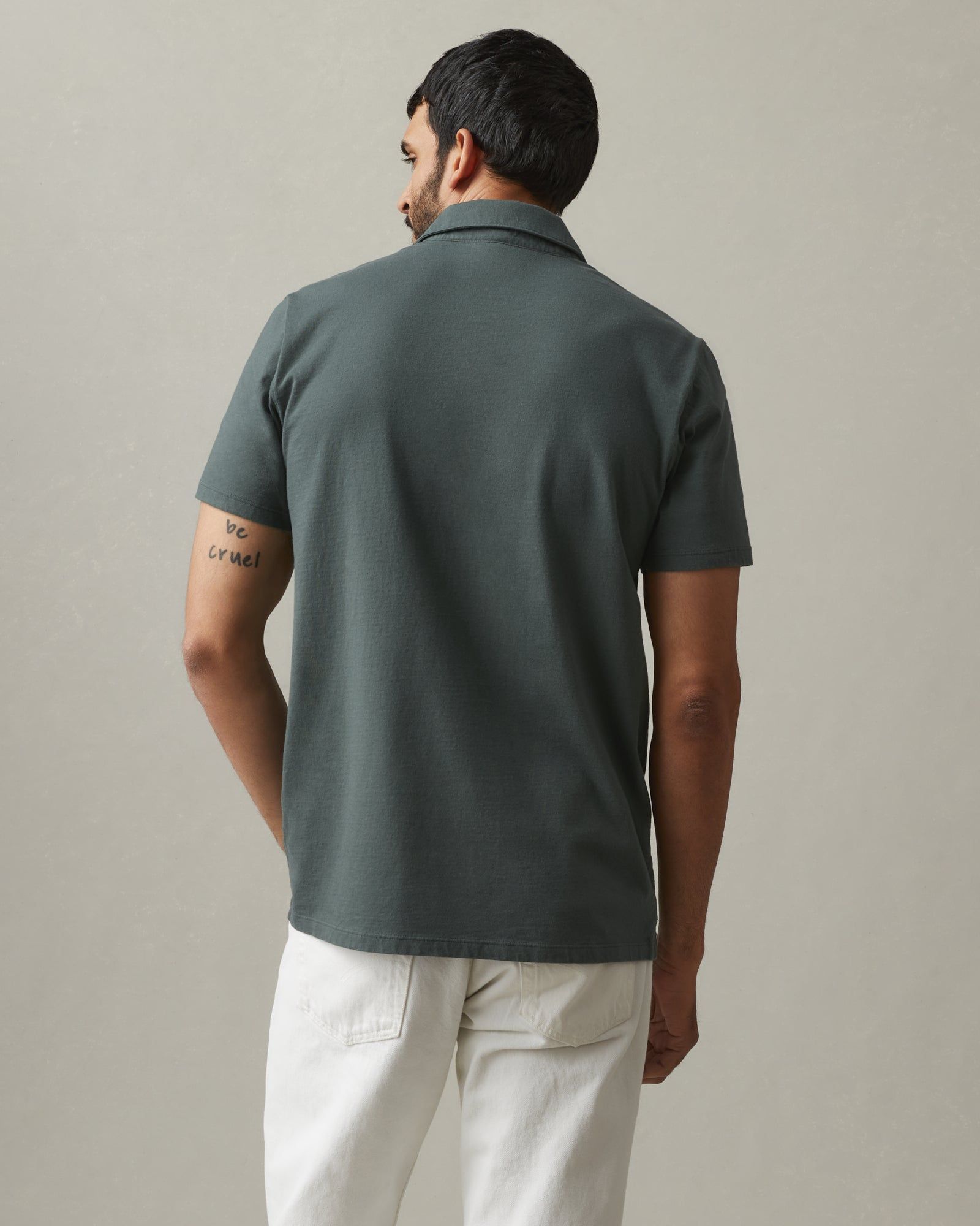 Classic Cotton Polo - Balsam sold by American Giant product image thumbnail 3