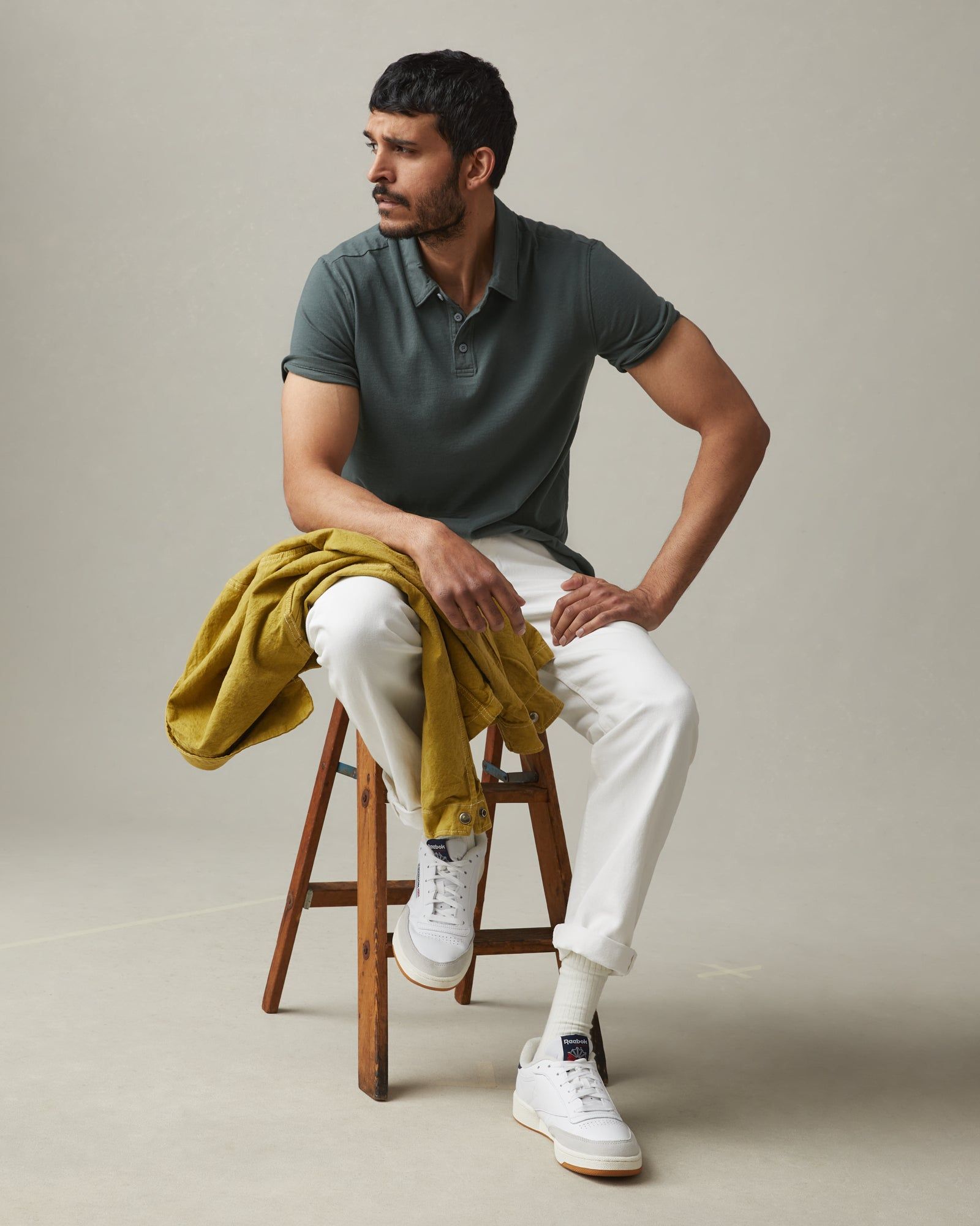 Classic Cotton Polo - Balsam sold by American Giant product image thumbnail 5