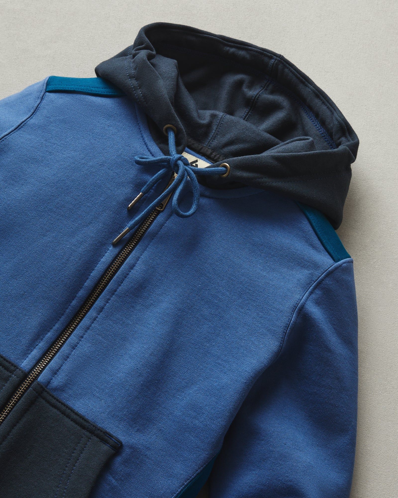 Women's Classic Full Zip - Harbor Blue Vault sold by American Giant product image thumbnail 3