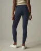 Women's Ponte Slim Pant - Heritage Navy sold by American Giant