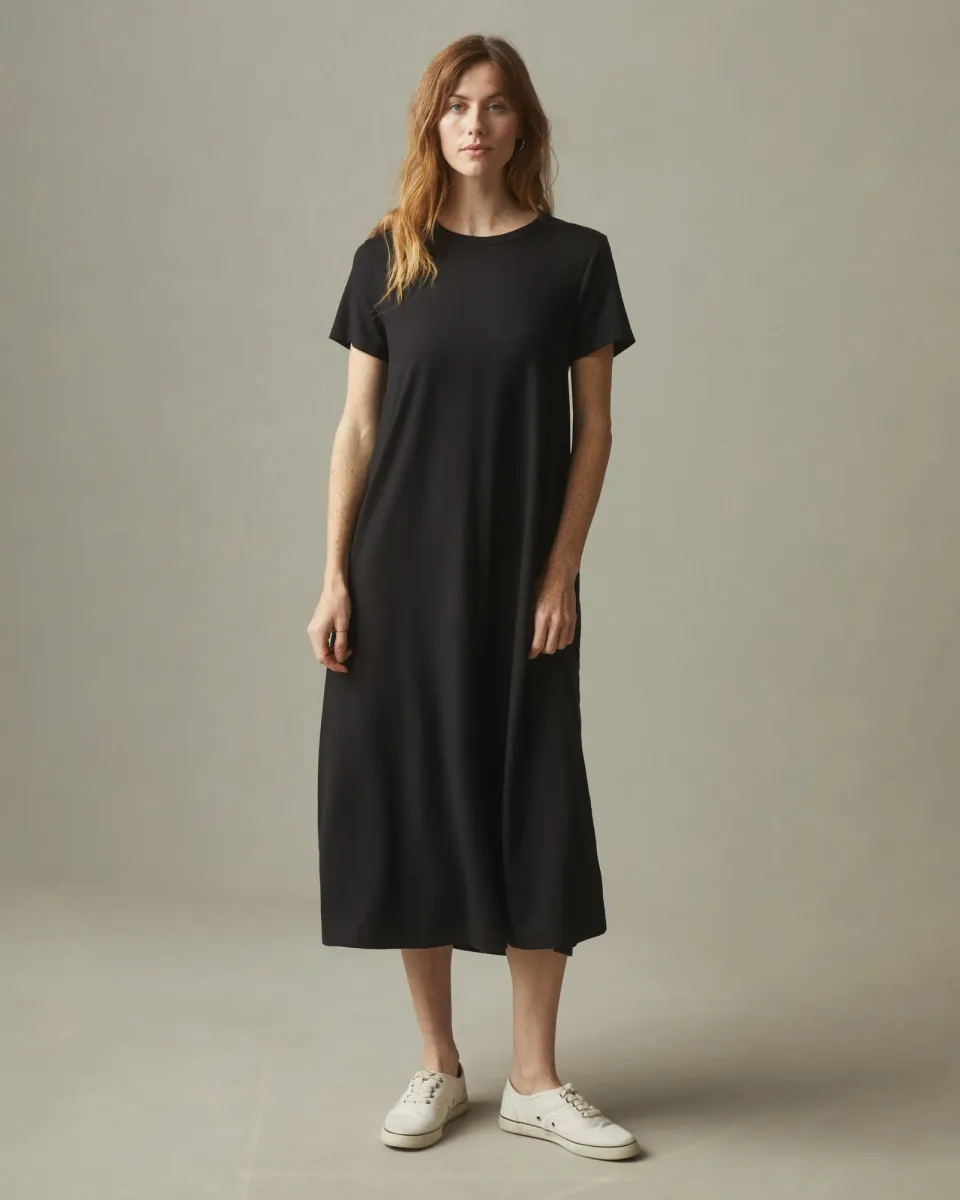 Women's Flex Maxi Dress - Meteorite sold by American Giant