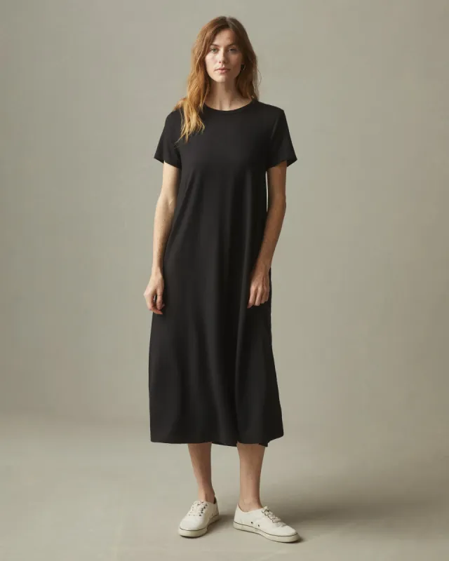 Women's Flex Maxi Dress - Meteorite sold by American Giant