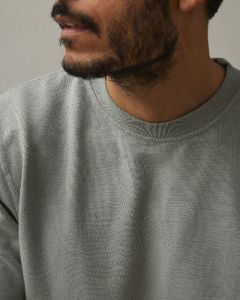 Lightweight Cotton Crew Sweatshirt - Cannon Grey sold by American Giant