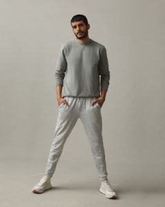 Lightweight Cotton Crew Sweatshirt - Cannon Grey sold by American Giant