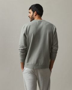 Lightweight Cotton Crew Sweatshirt - Cannon Grey sold by American Giant