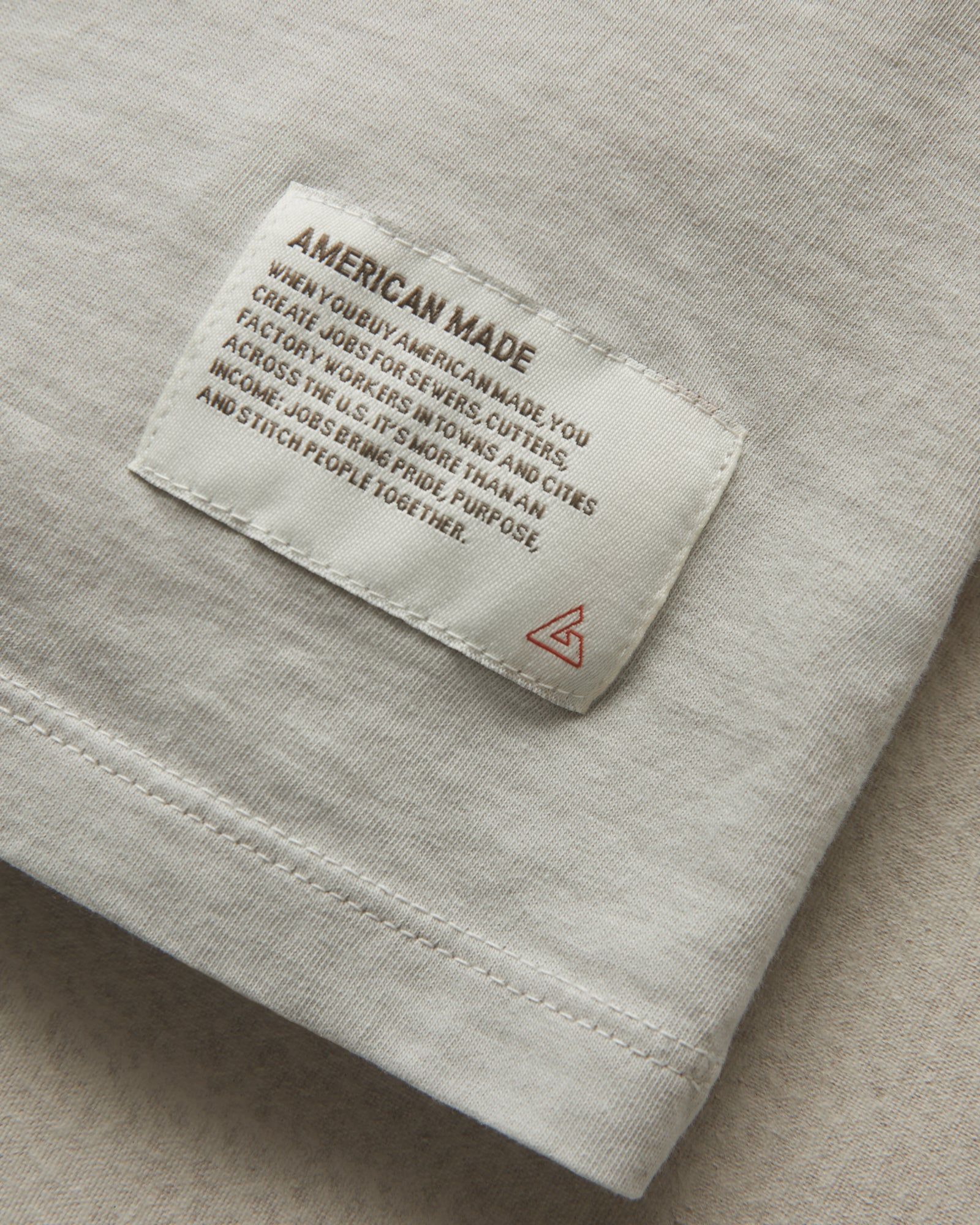 American Made T-Shirt - Silver sold by American Giant product image thumbnail 2