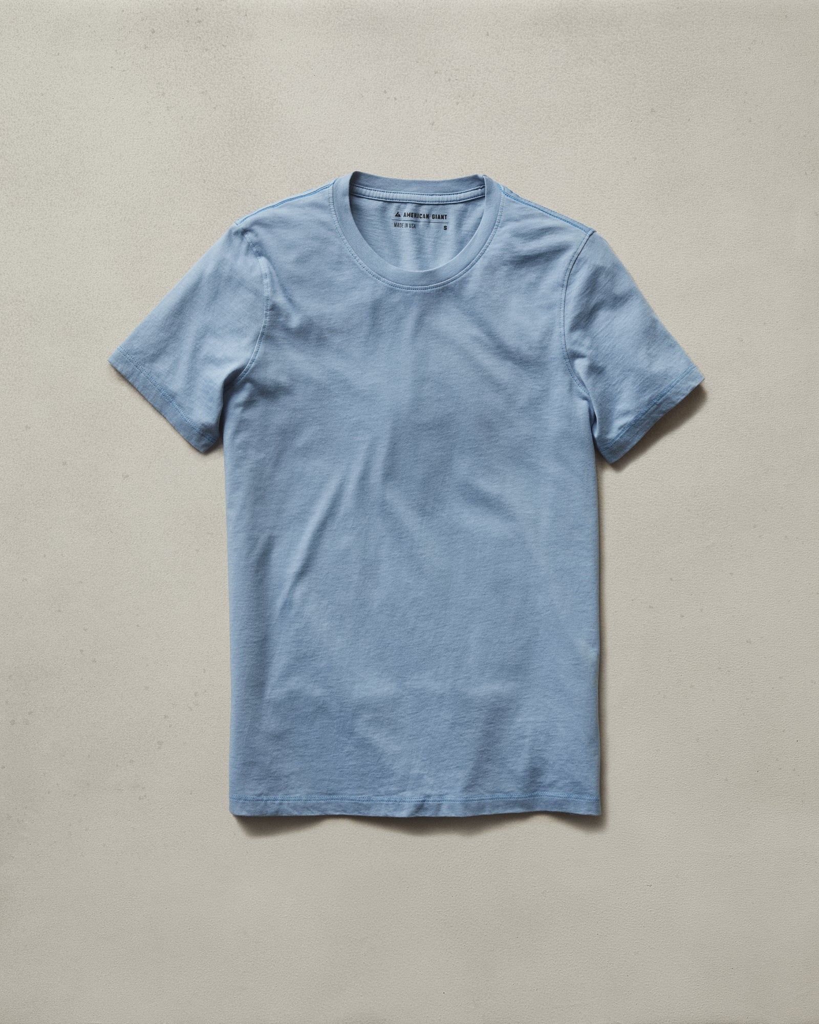Women's Contrast Stitch Tee - Rain Washed sold by American Giant