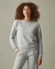 Women's French Terry Crew Sweatshirt - Ash Heather sold by American Giant
