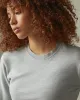Women's French Terry Crew Sweatshirt - Ash Heather sold by American Giant